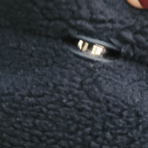 MOUSSY | Rare wristlet teddy bag sherpa navy - Picture 5 of 6